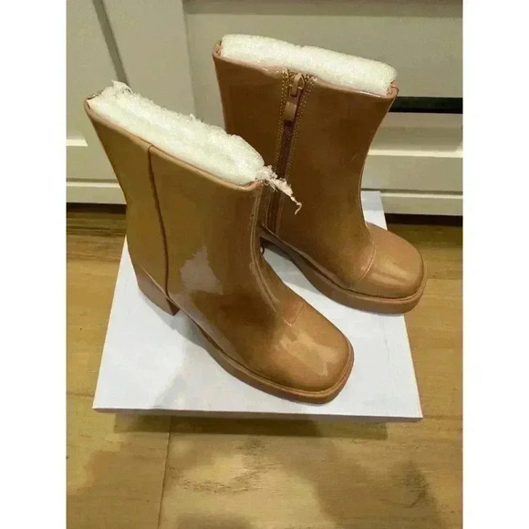 TOP MODA WOMAN'S BOOTIES CAMEL PAT MARINO-55 - Picture 4 of 5